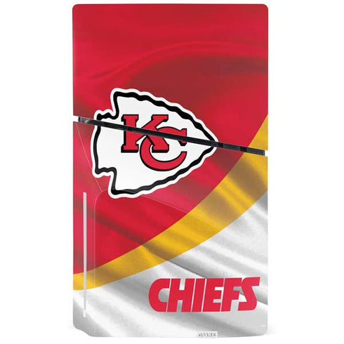 NFL Kansas City Chiefs PS5 Slim Disk Console Skin